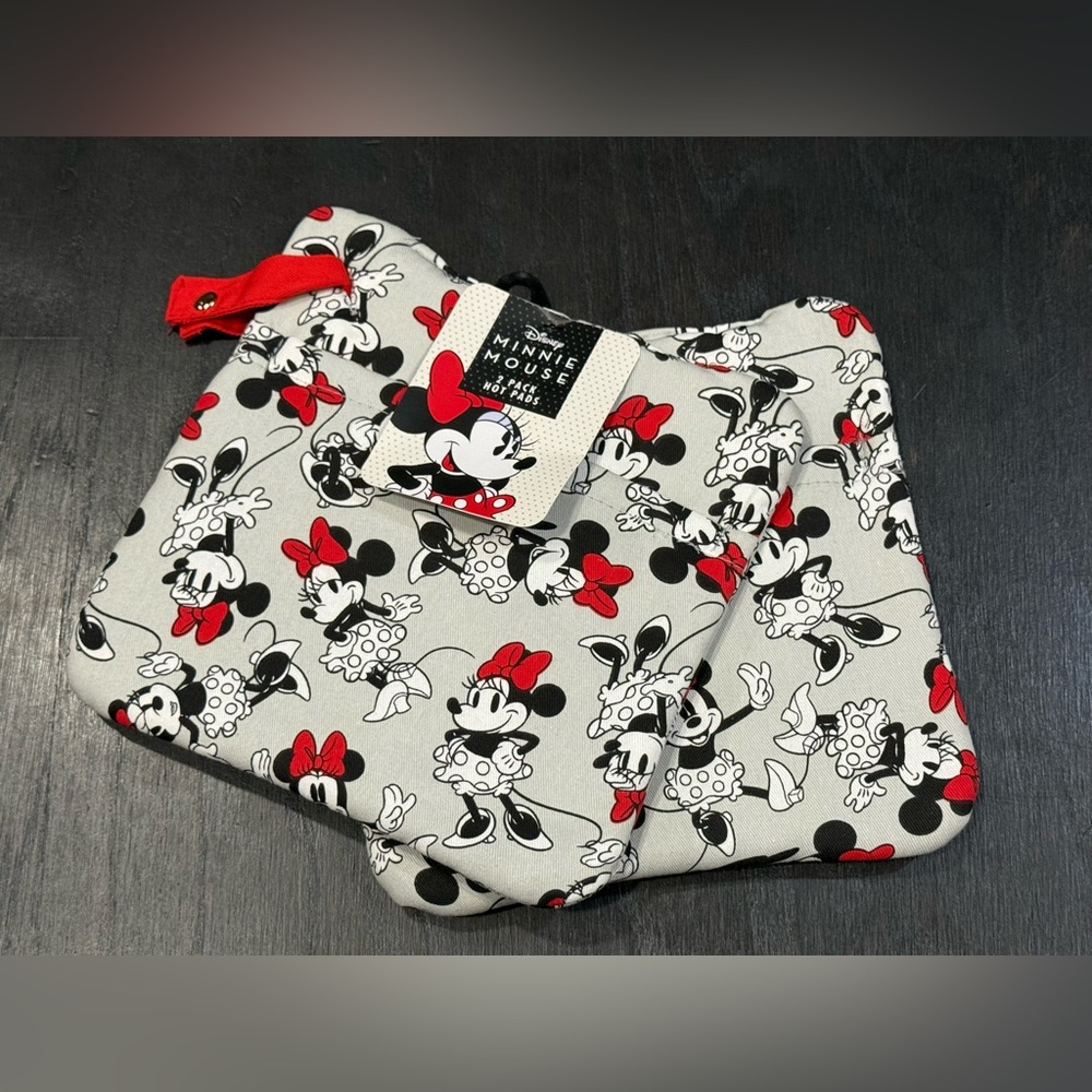 New Disney Minnie Mouse 2 Pack Hot Pads